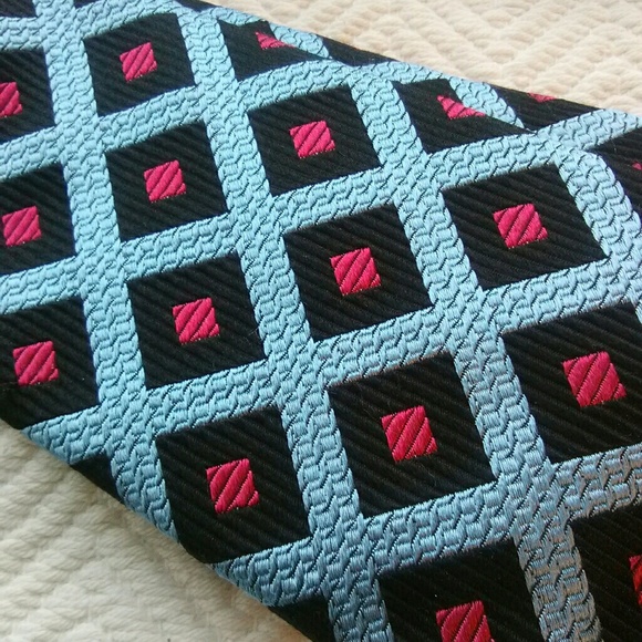 Rare Duchamp London UK Luxury Jacquard Silk Tie - Picture 3 of 8